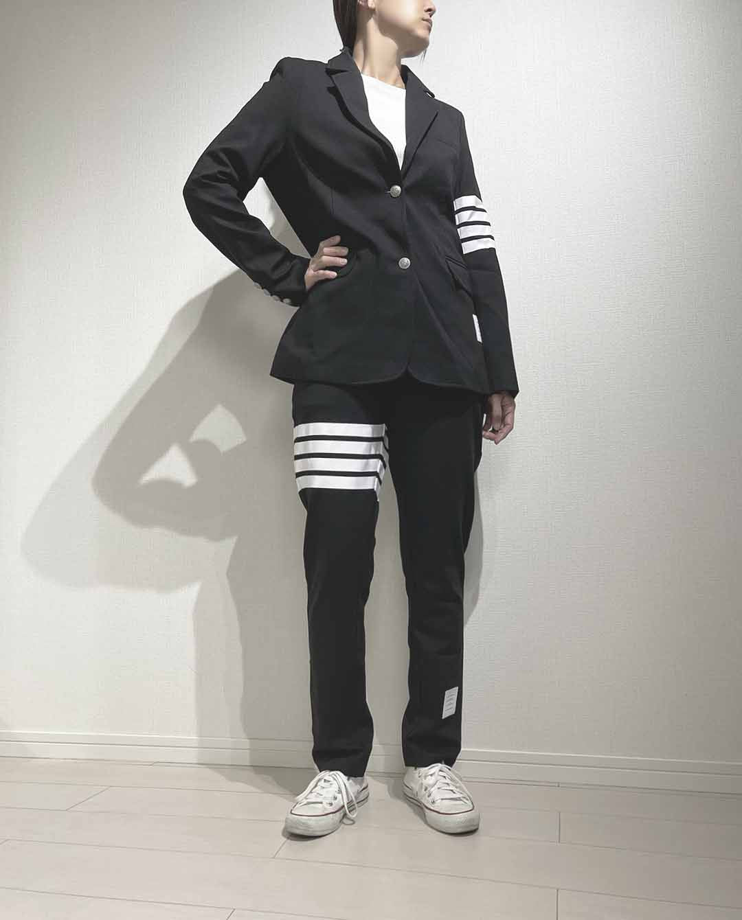 ♀Side Striped Suit