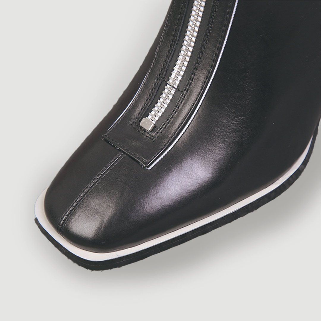 ♀Front Zip Short Boots