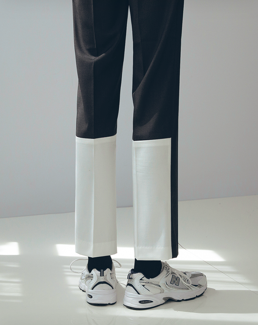 ♂Bicolor Back Pants