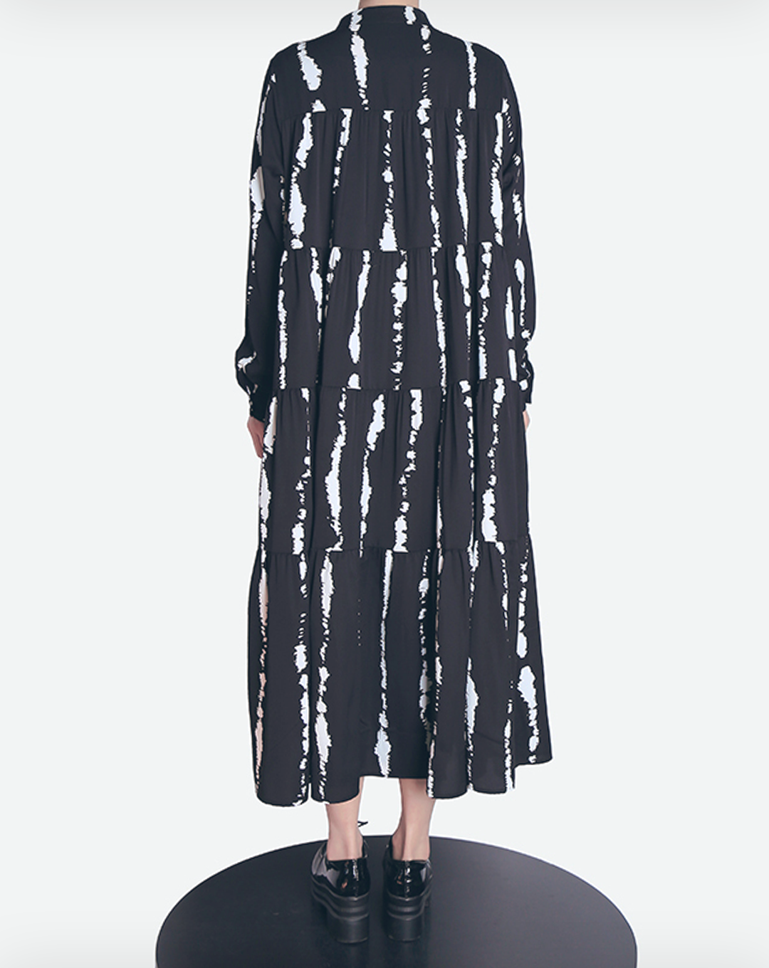 ♀Irregular Line Pattern Dress