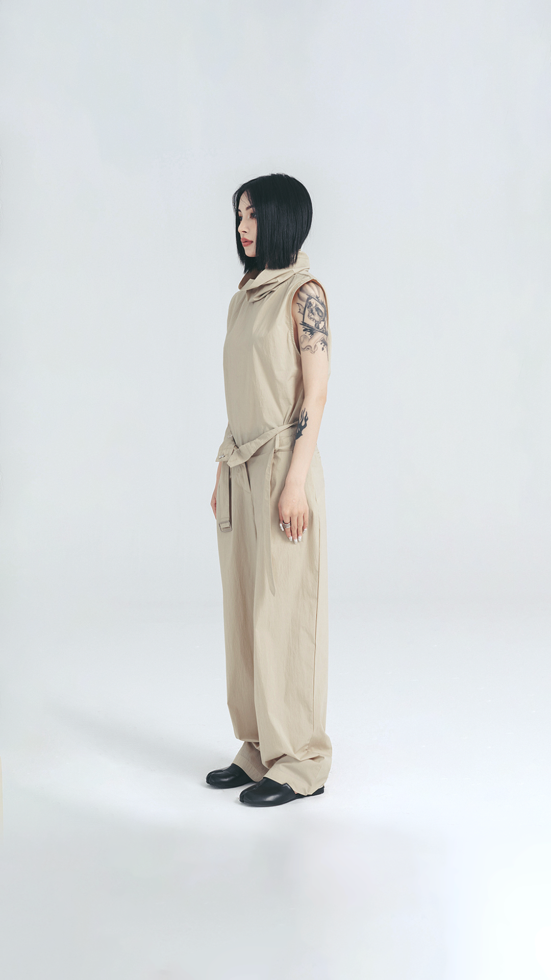 ♀Belt Touring Loose Pants(Tops別売)