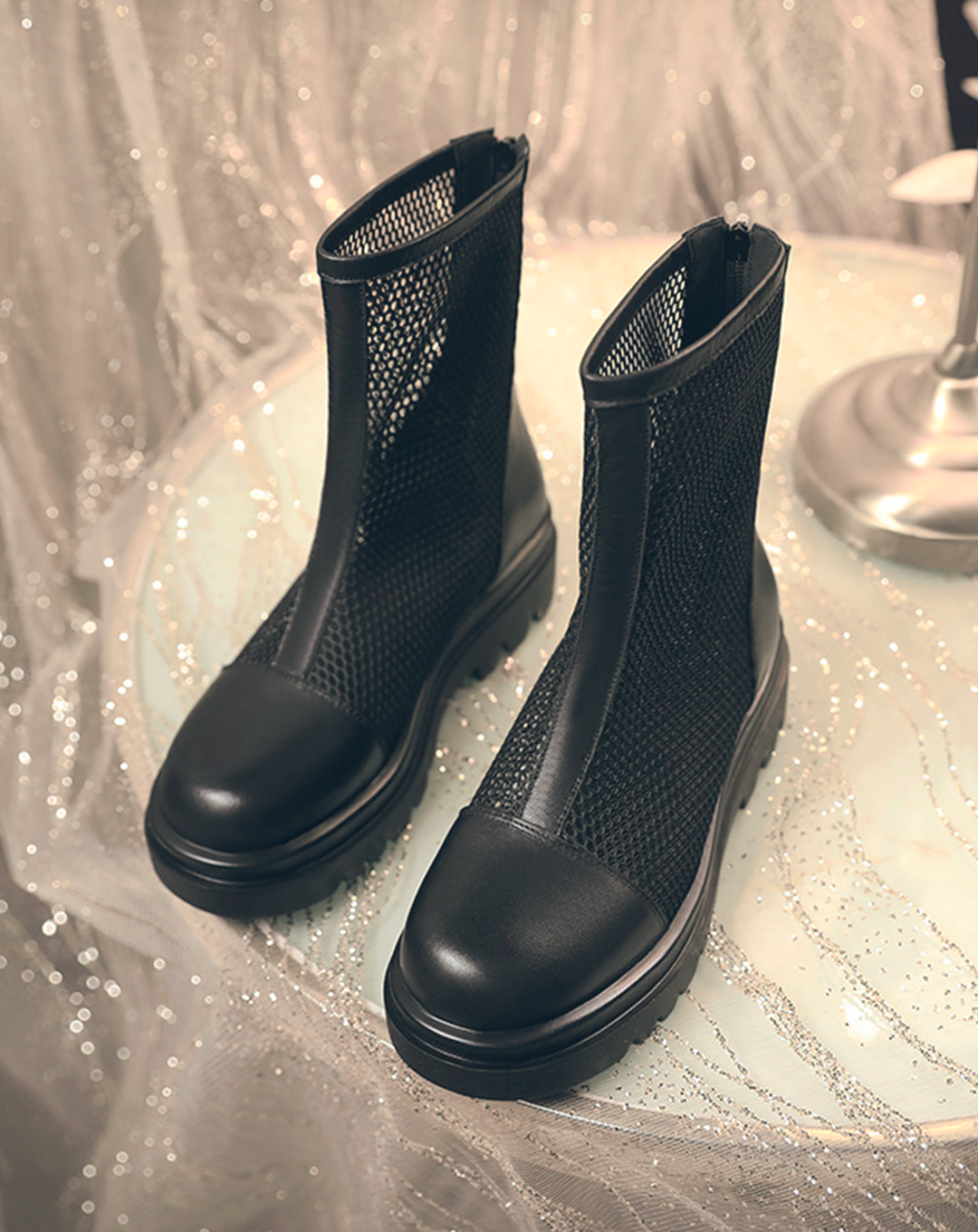 ♂♀本革/Summer Mesh Boots