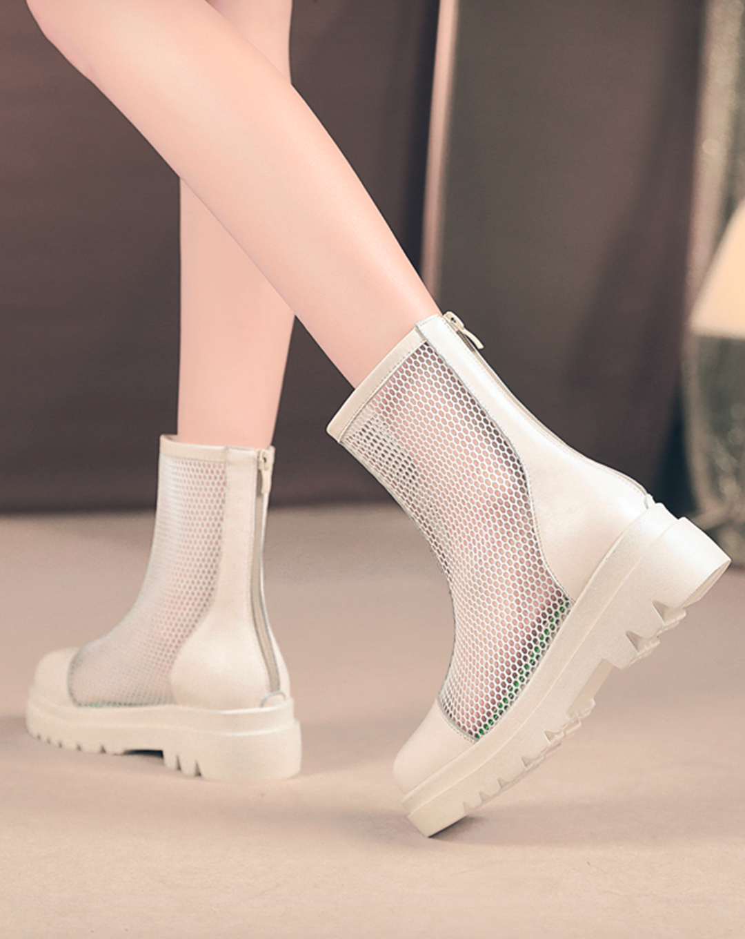 ♂♀本革/Summer Mesh Boots