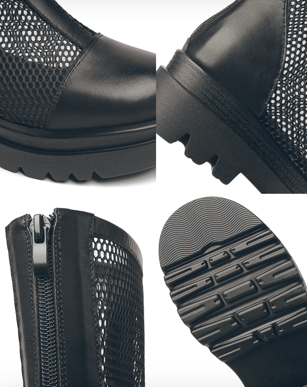 ♂♀本革/Summer Mesh Boots