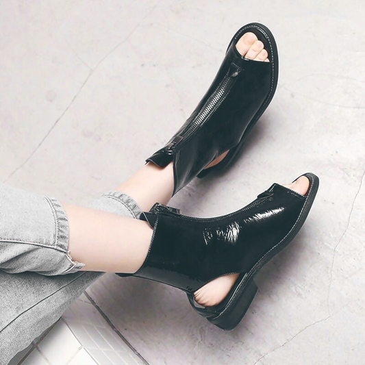 ♀Open Heel & Toe Boots