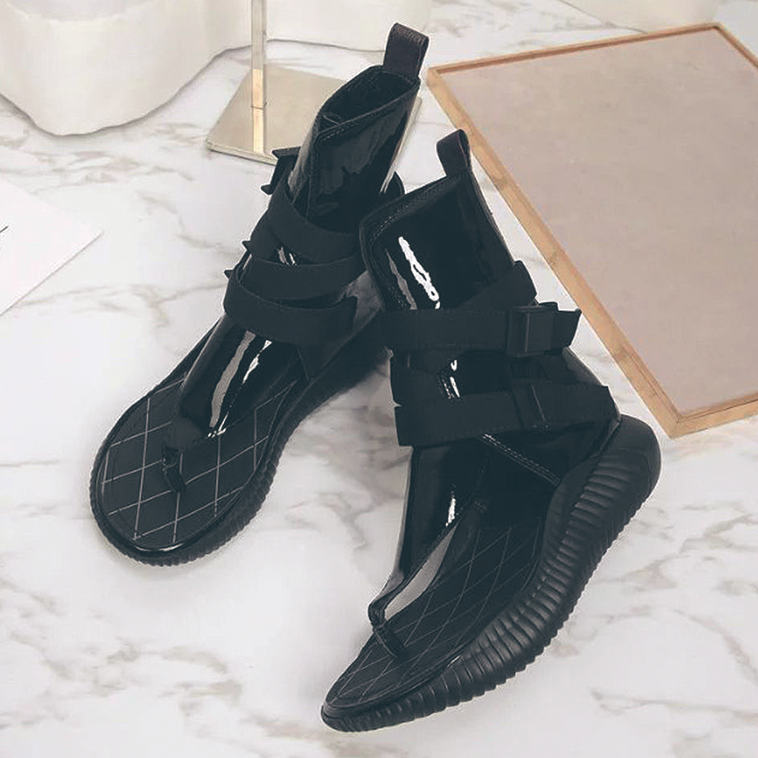 ♀Strap Clip Roman Sandals