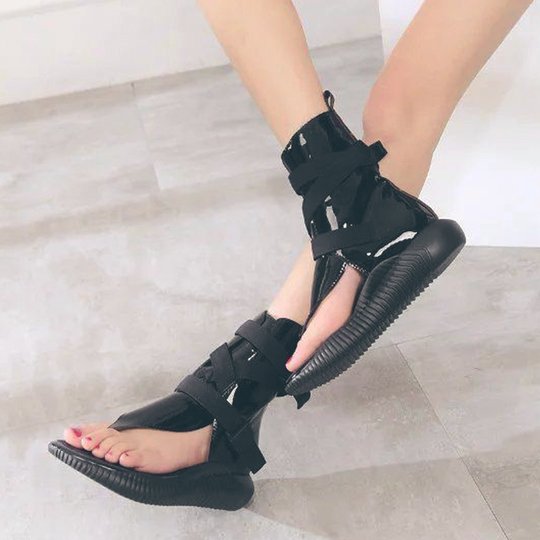 ♀Strap Clip Roman Sandals