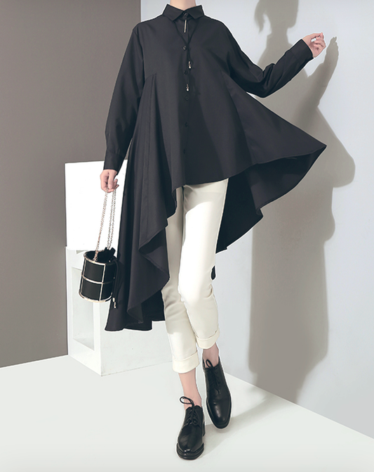 ♀Long Sleeves Swing Dress