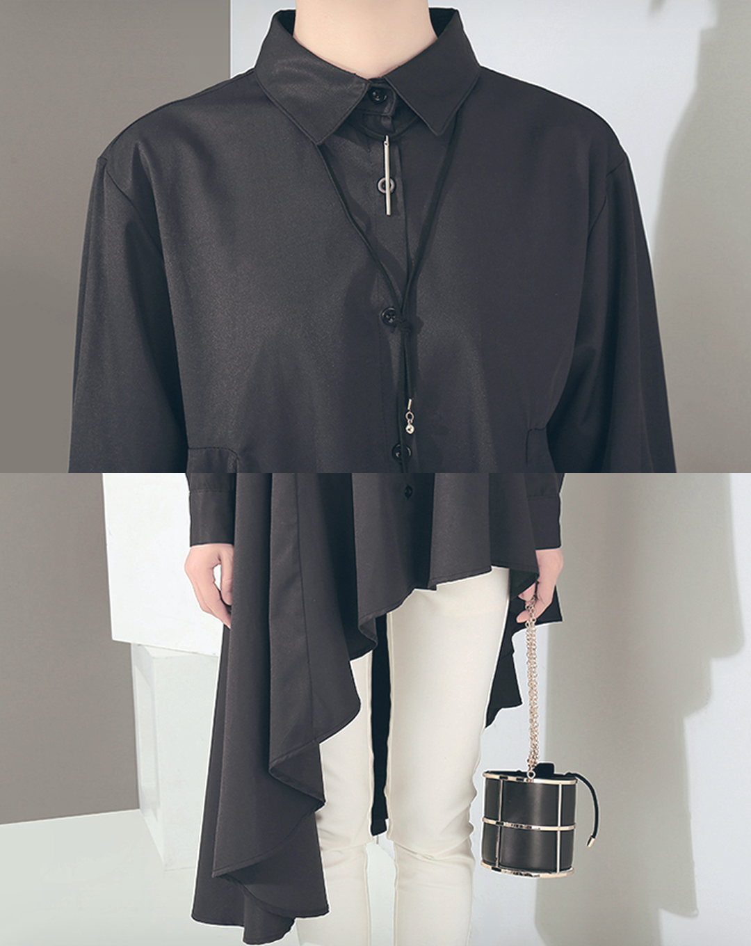 ♀Long Sleeves Swing Dress