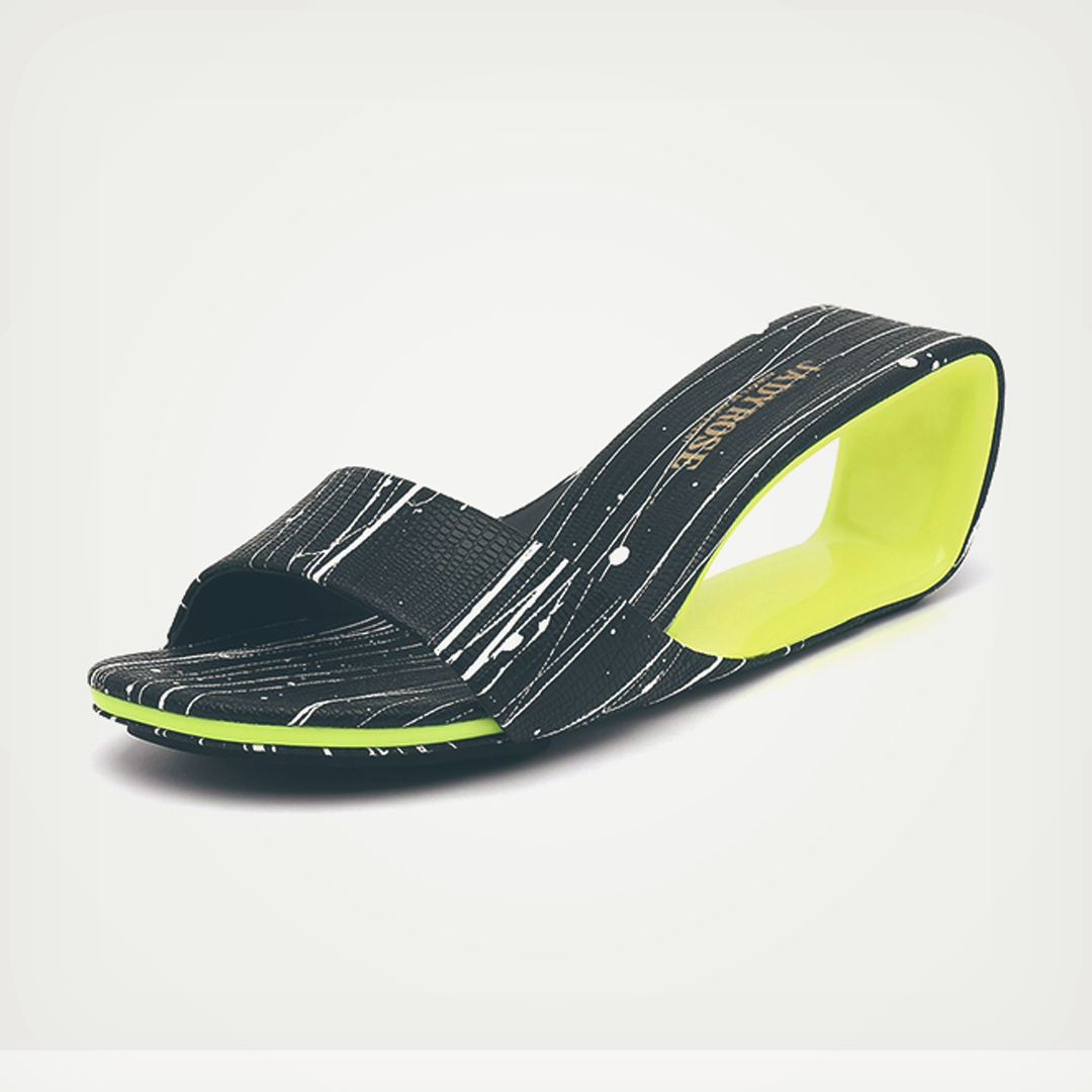 ♀本革/Cavity Heel Sandals