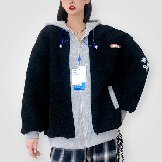 ♀Oversize Boa Foodie