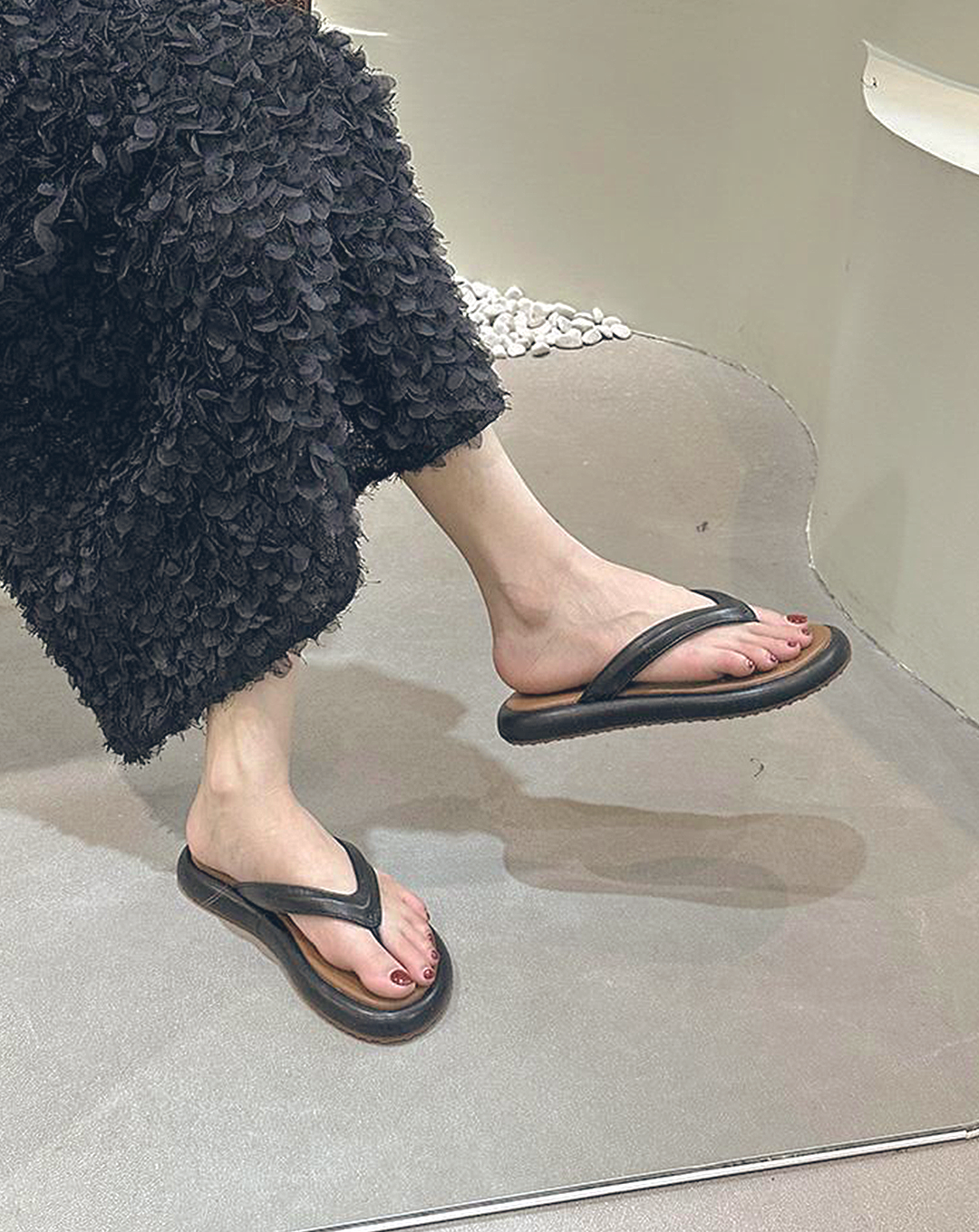 ♀Flat Thong Sandals