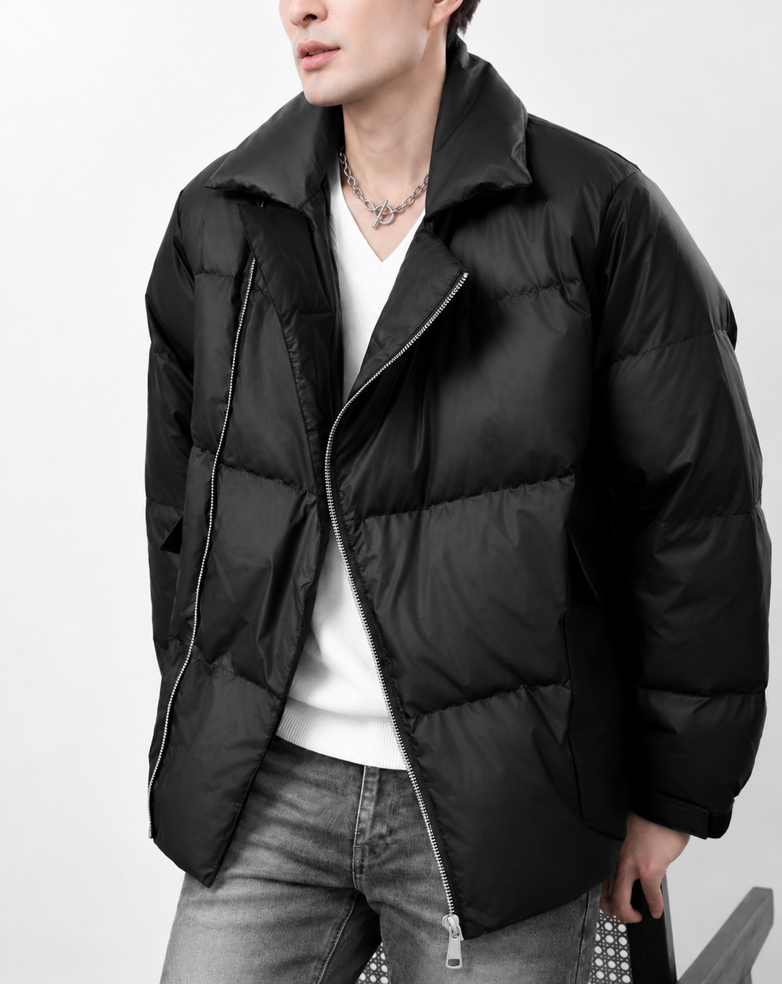 ♂Zip Down Jacket