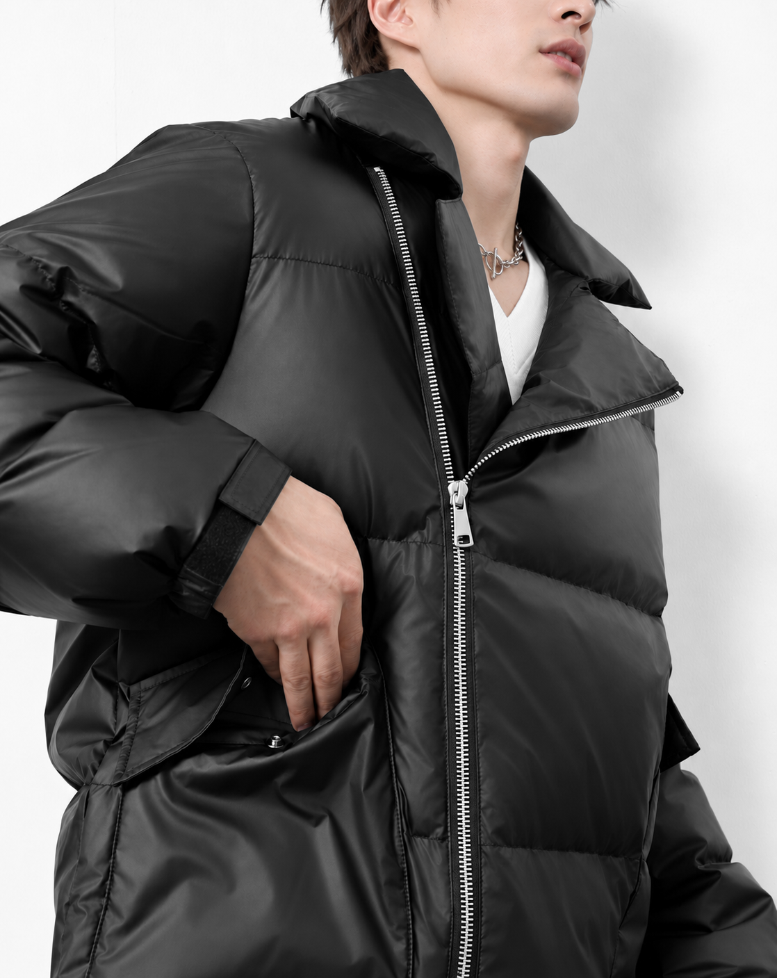 ♂Zip Down Jacket
