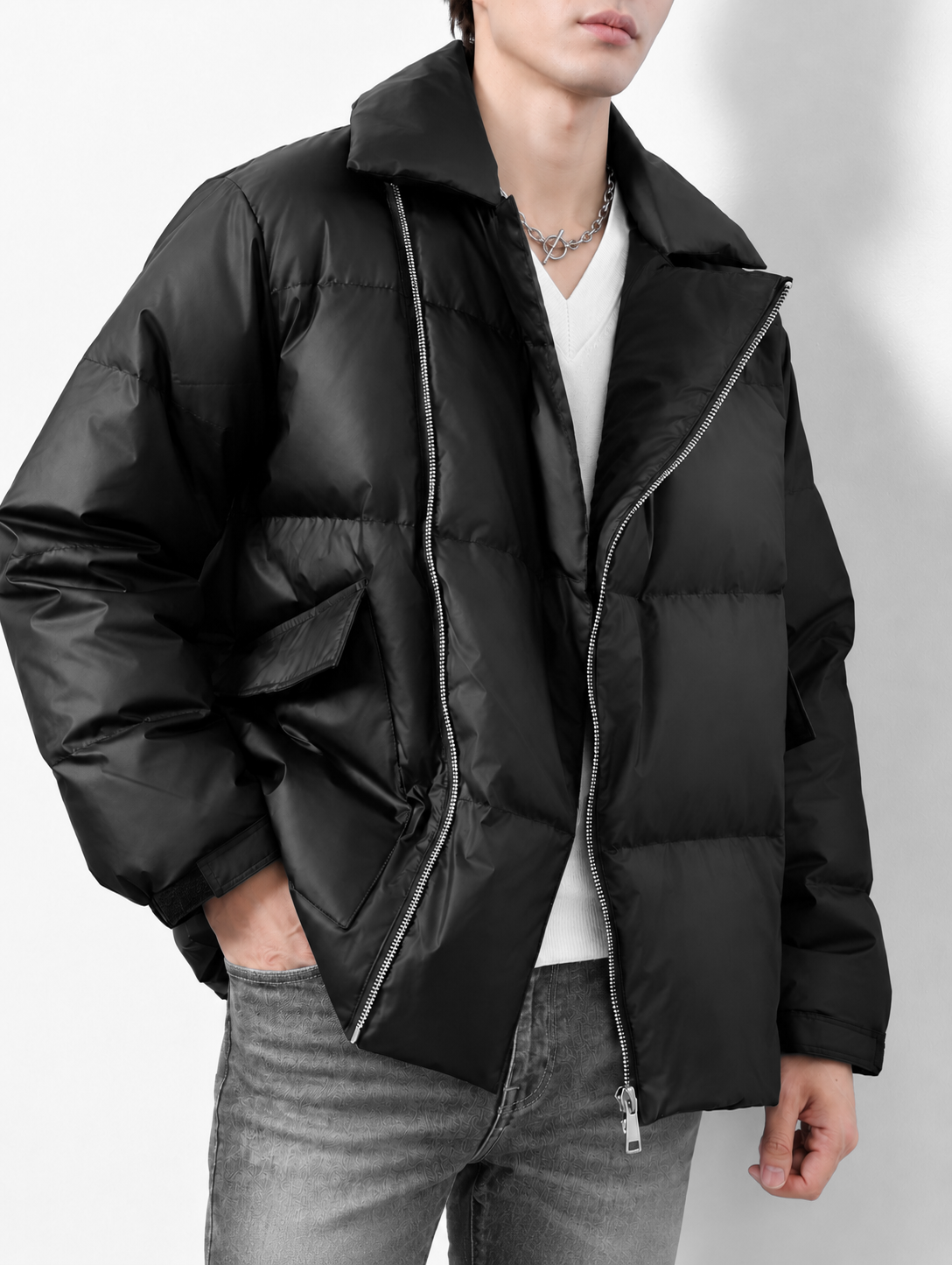 ♂Zip Down Jacket