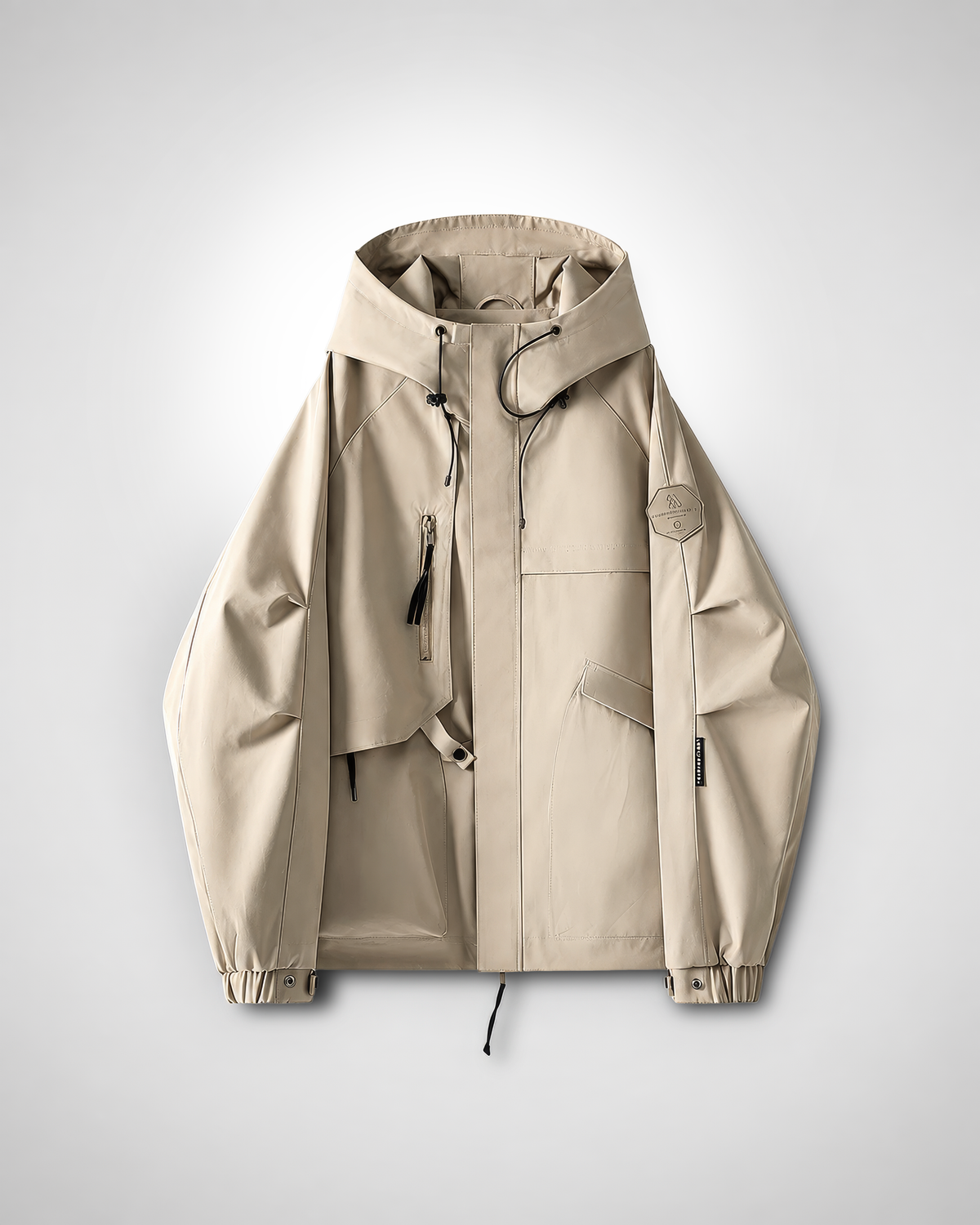 ♂Oversized Hooded Technical Jacket