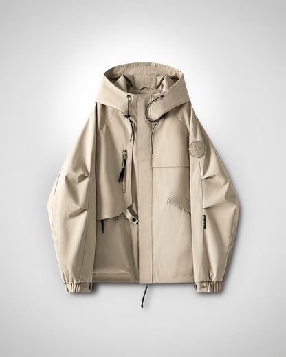 ♂Oversized Hooded Technical Jacket