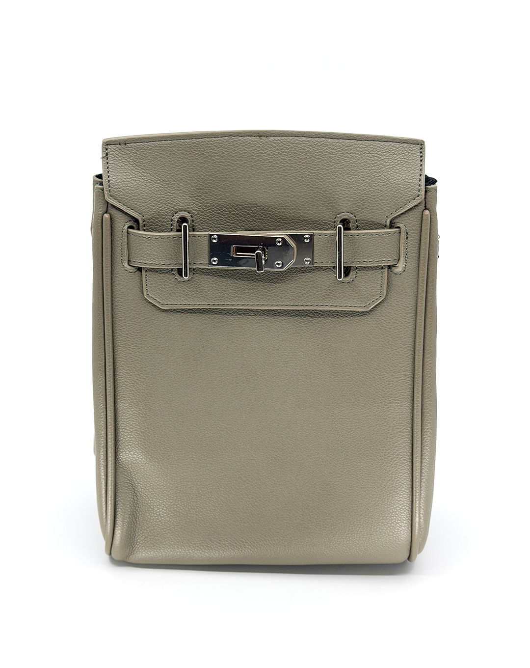 ♂♀本革／Square Leather Body Bag (OUTLET)