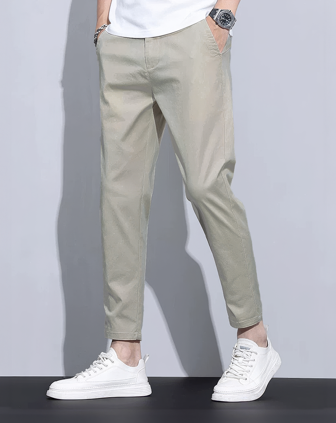 ♂Tapered Slim Chino Pants