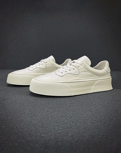 ♂♀ 本革／ White Elevate Sneakers