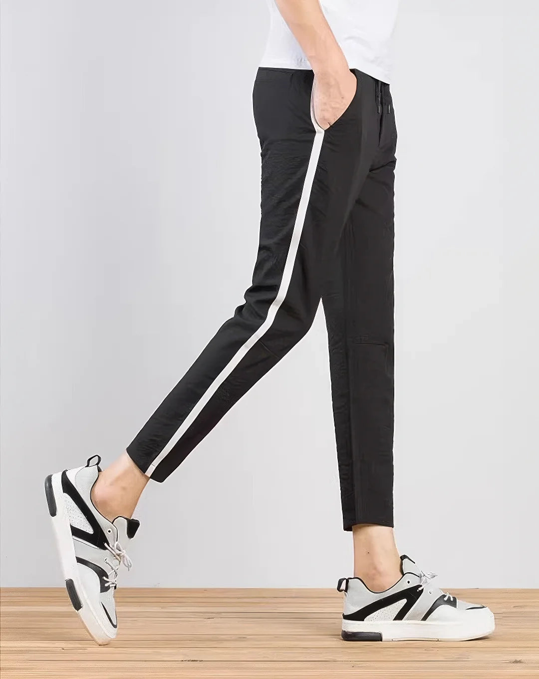 ♂Active Stripe Tapered Bottoms