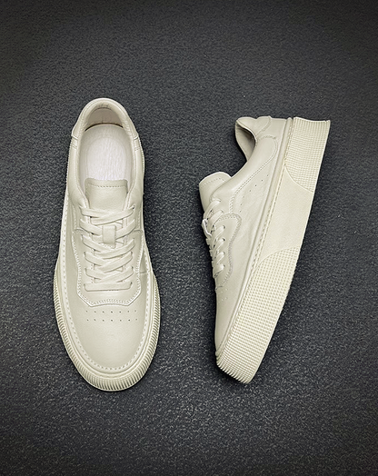 ♂♀ 本革／ White Elevate Sneakers