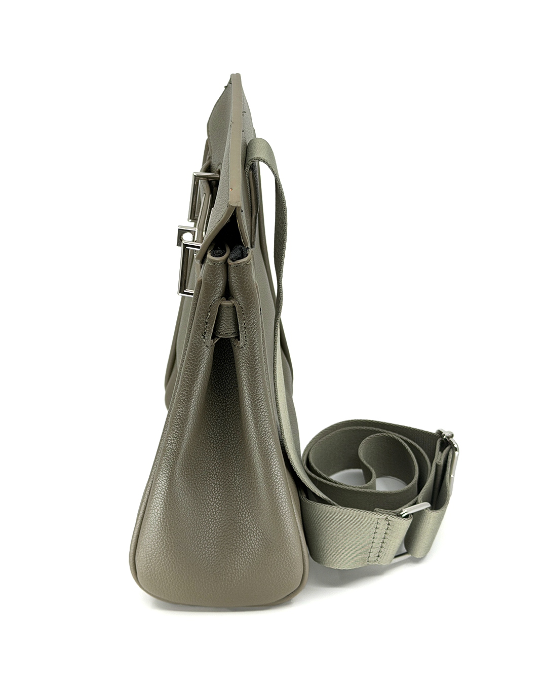 ♂♀本革／Square Leather Body Bag (OUTLET)