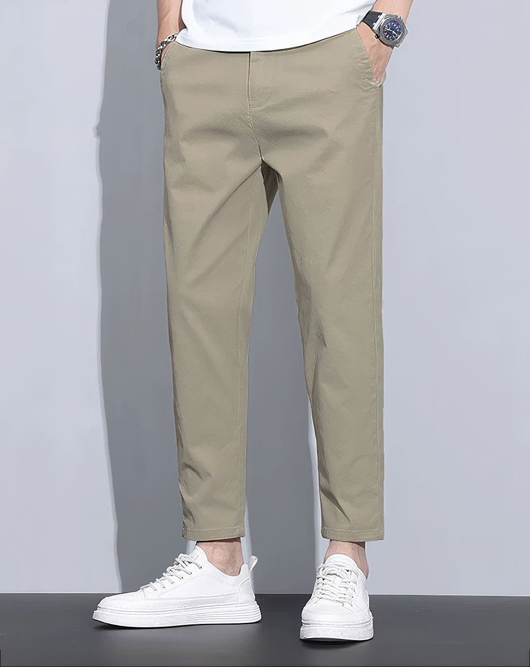 ♂Tapered Slim Chino Pants