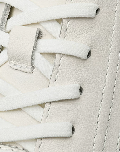 ♂♀White Flat Sneakers