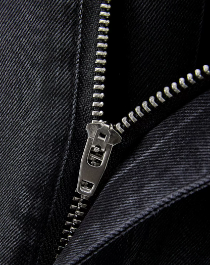 ♂Faded Black Wide Pants