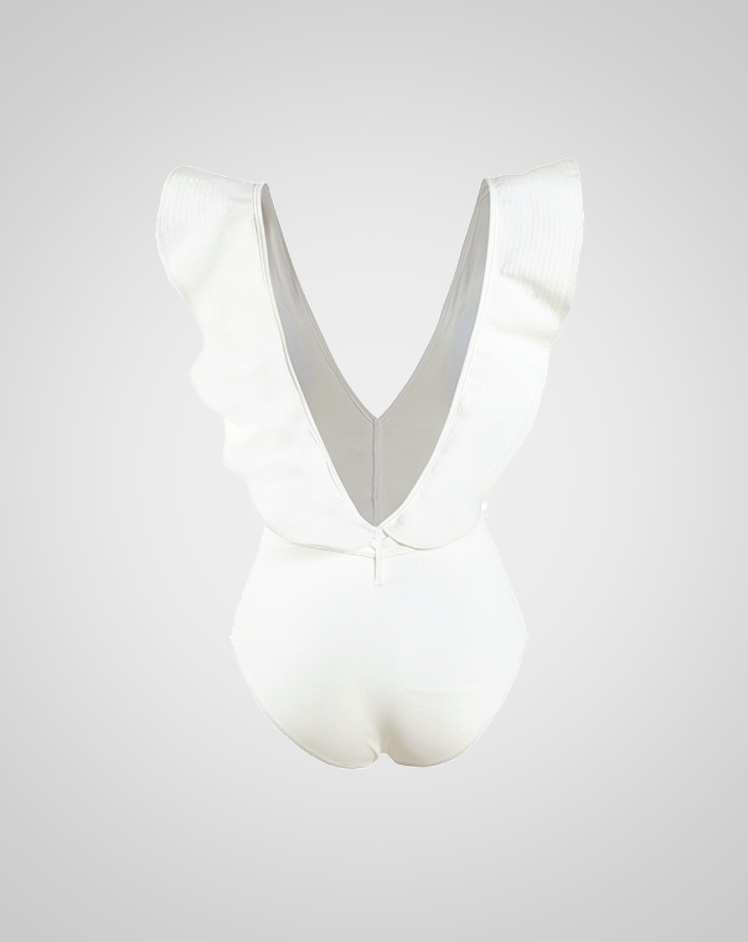 ♀V-neck Frill Swimsuit
