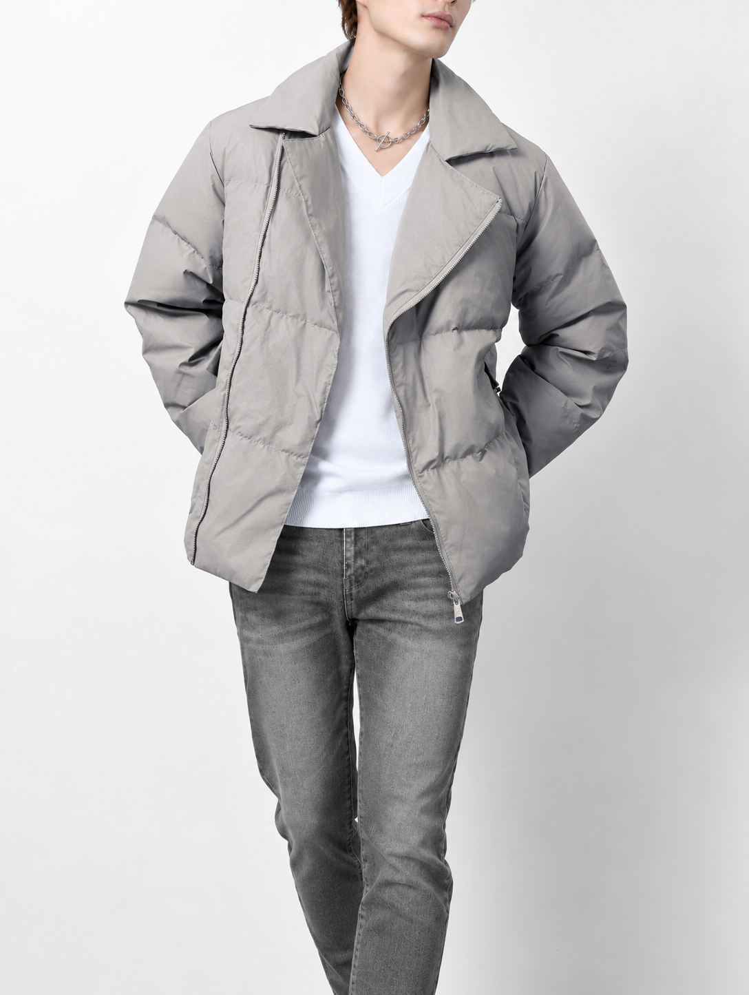 ♂Zip Down Jacket