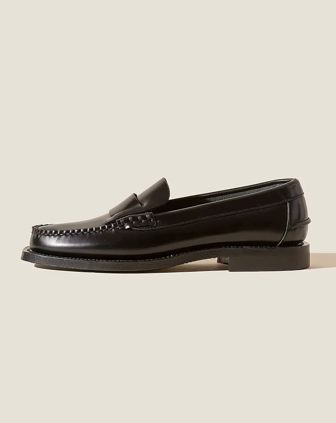 ♀本革／Penny Style Leather Loafers