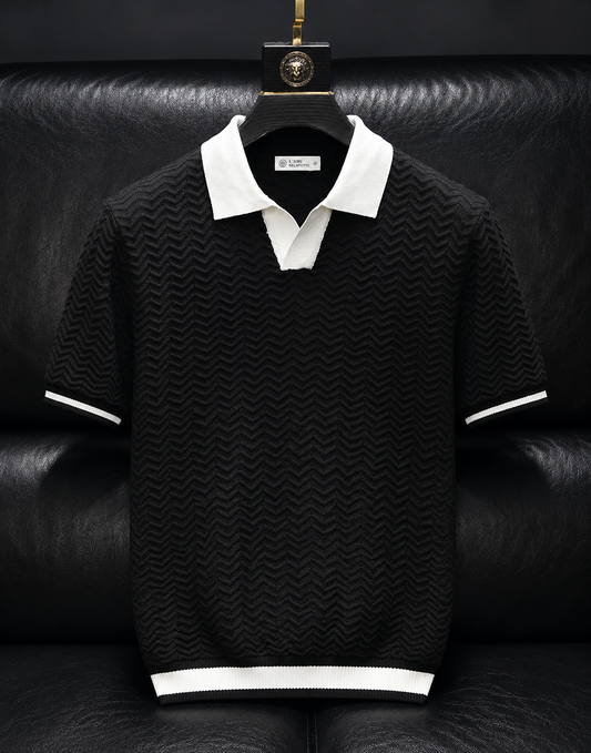 ♂Bicolor Polo Shirt