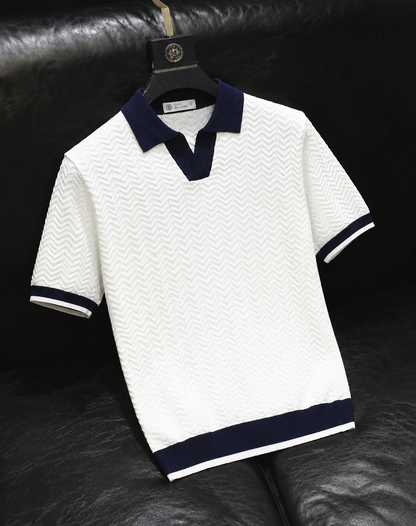 ♂Bicolor Polo Shirt