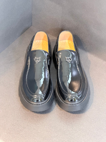♂One Point Gloss Loafers