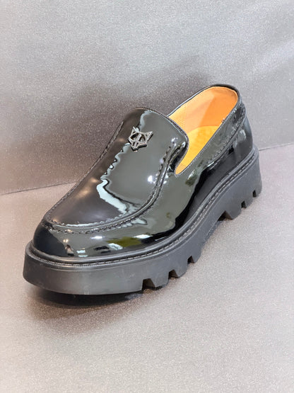 ♂One Point Gloss Loafers