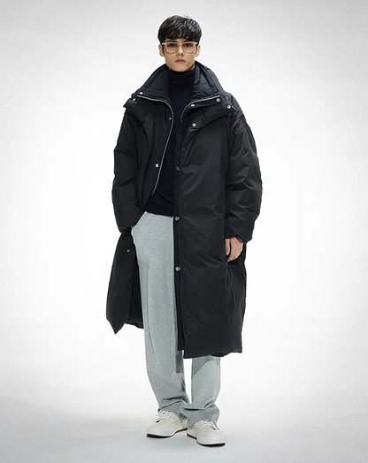 ♂Oversize Stand Collar Coat