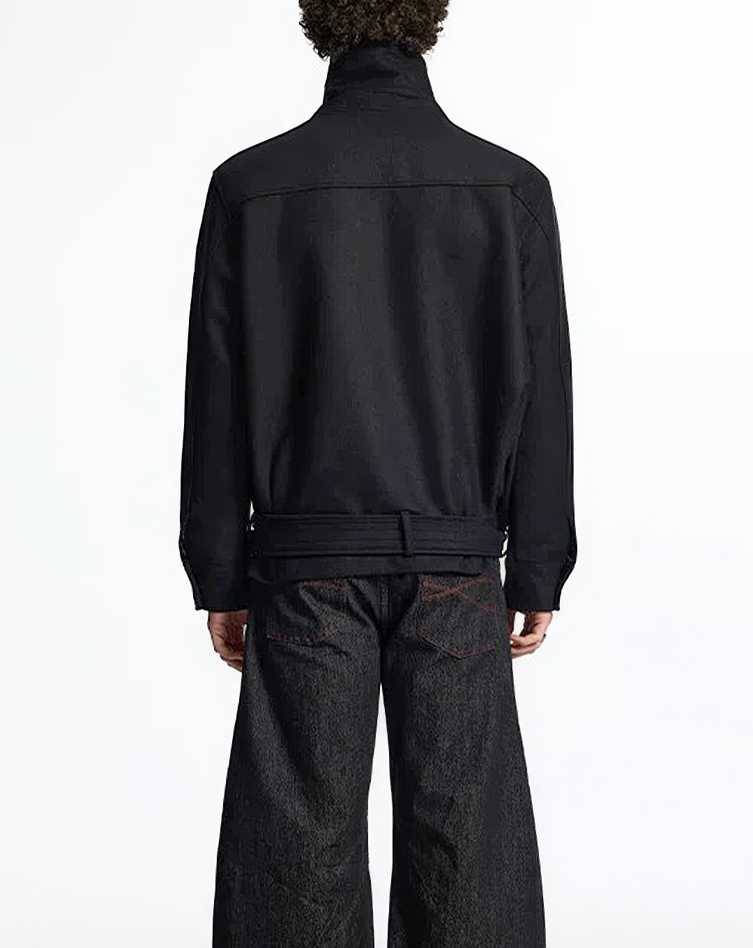 ♂♀Belted Wool Blend Jacket