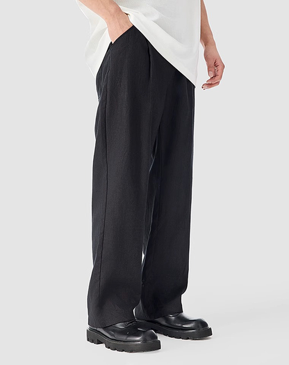 ♂Plain Straight Pants