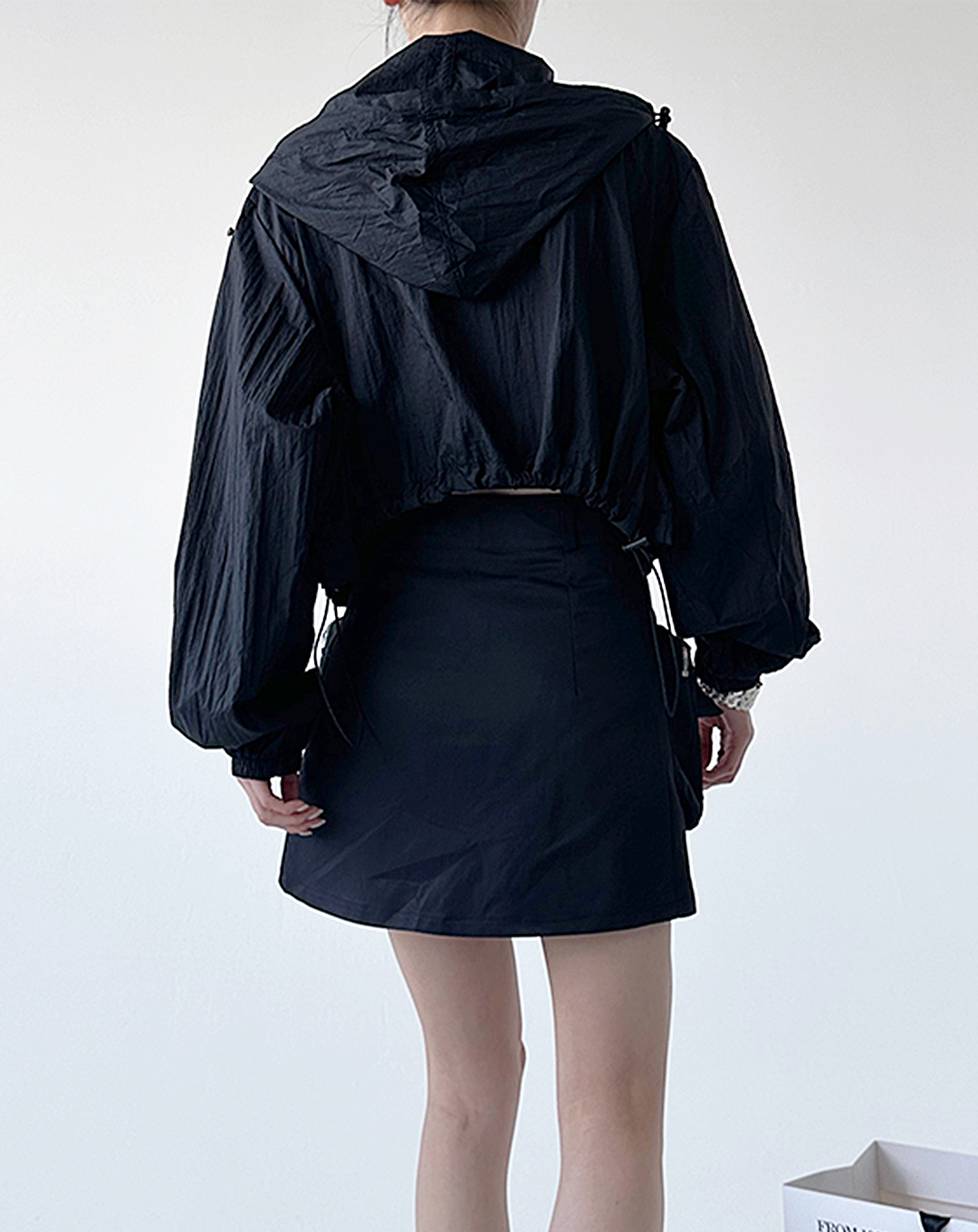 ♀Light Short Nylon Parka