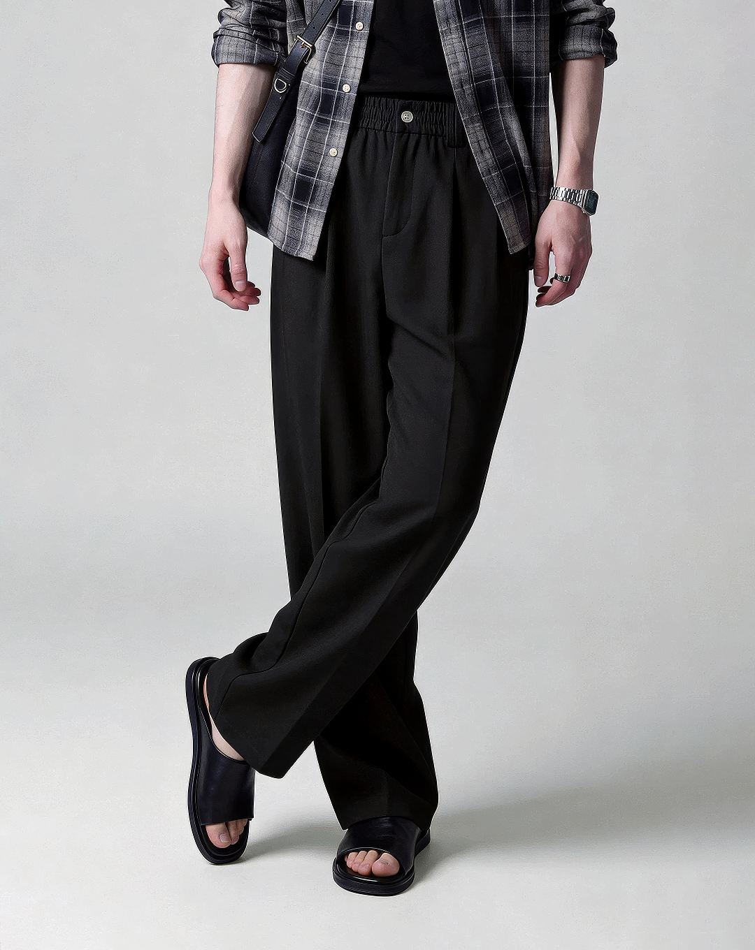 ♂♀Straight Wide Leg Trousers
