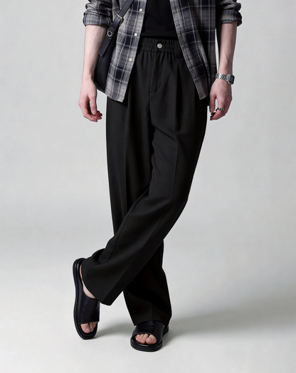 ♂♀Straight Wide Leg Trousers