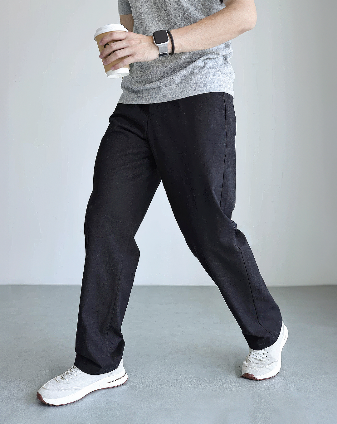 ♂Cotton Straight Chino Pants
