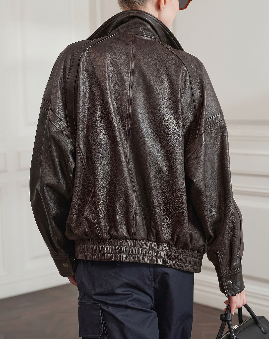 ♀本革／Double Riders Leather Jacket