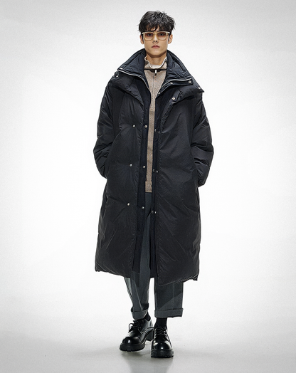 ♂Oversize Stand Collar Coat