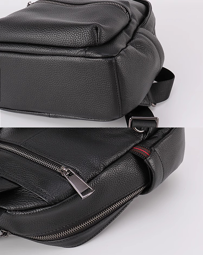 Leather Smart Backpack