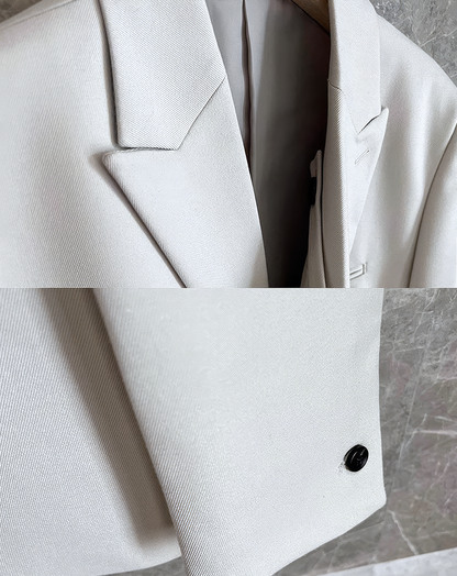 ♂Double Breasted Blazer & Pants