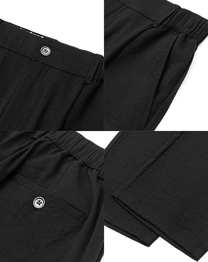 ♂Plain Straight Pants