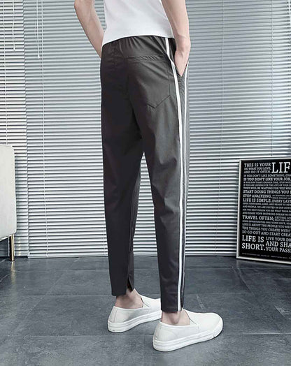 ♂Drawstring Line Pants